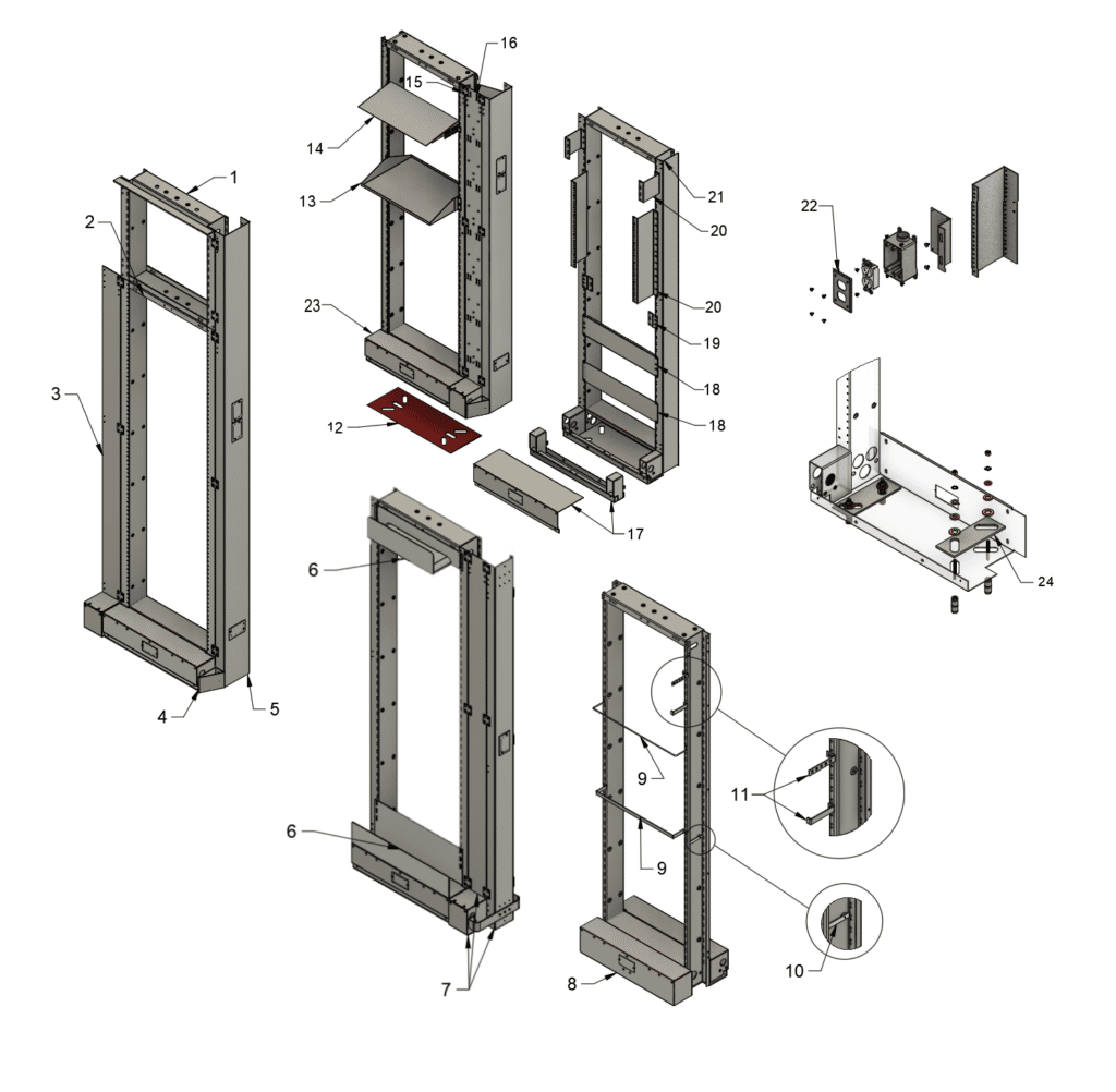 An image of Unequal Flange Bays & Accessories